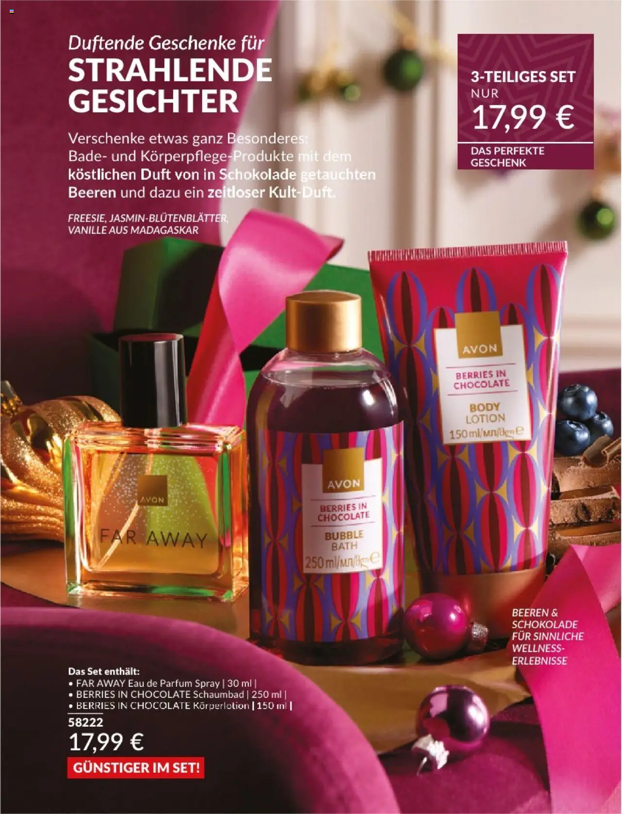 Avon Weihnachten December 2024 Wöchentliche Angebote, Rabatte, Ermäßigungen und digitale Gutscheine.