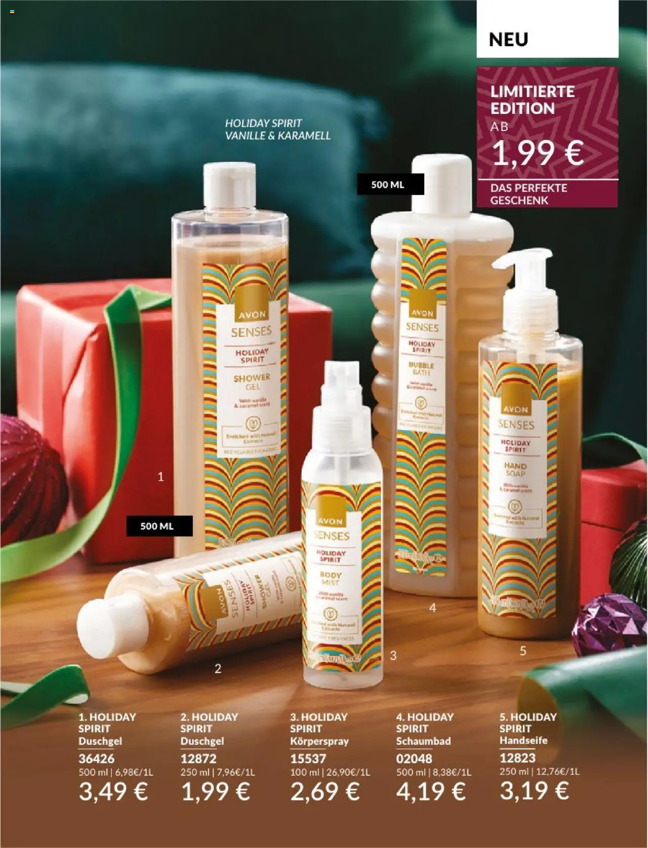 Avon Weihnachten December 2024 Wöchentliche Angebote, Rabatte, Ermäßigungen und digitale Gutscheine.