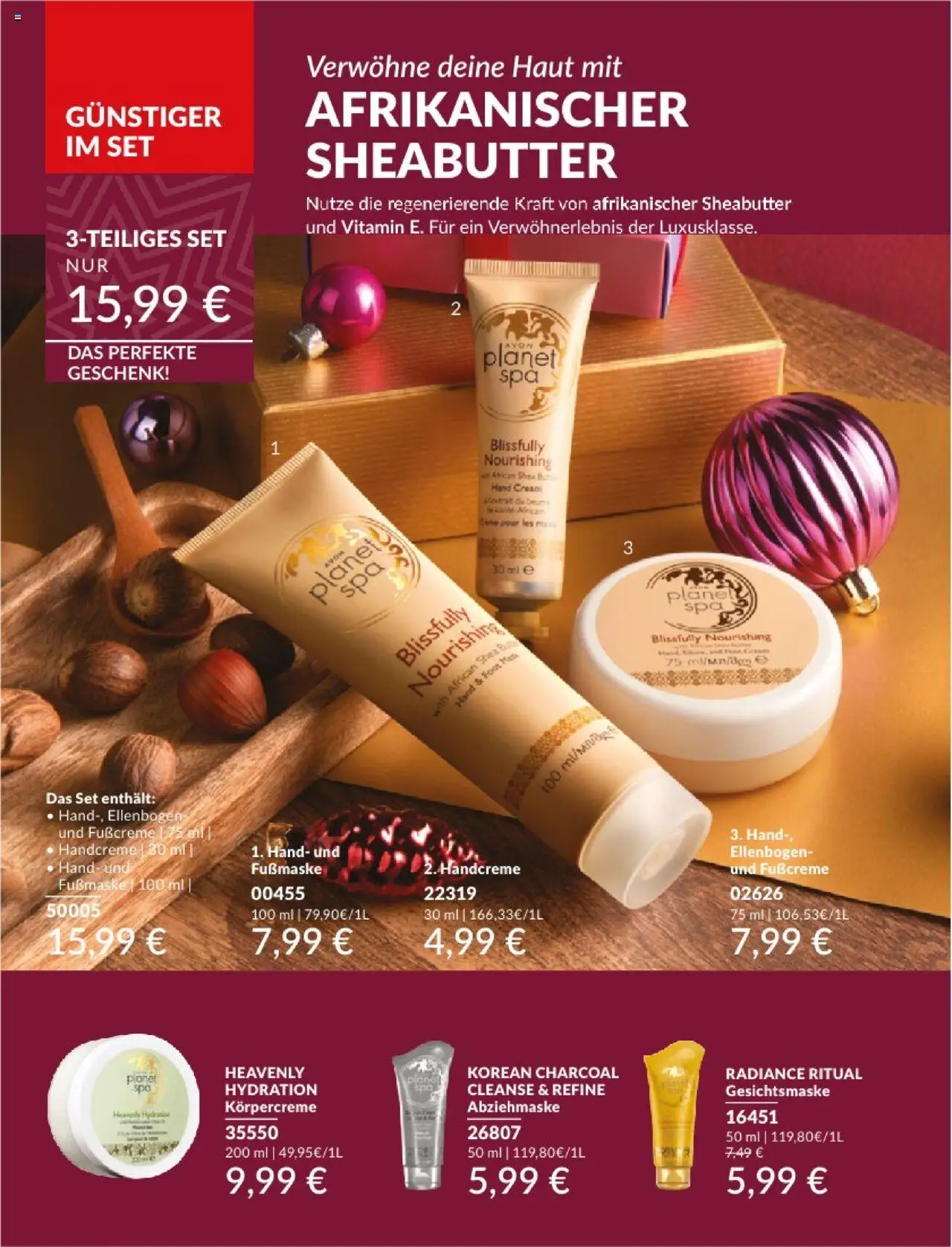 Avon Weihnachten December 2024 Wöchentliche Angebote, Rabatte, Ermäßigungen und digitale Gutscheine.