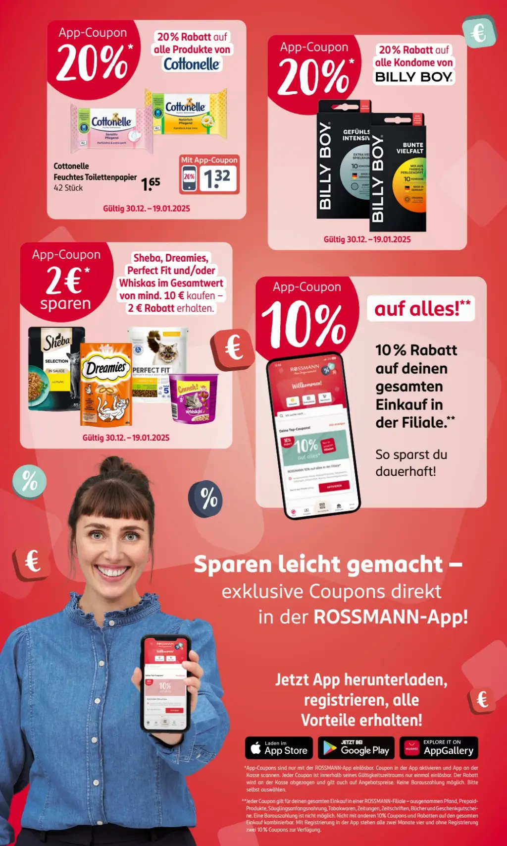 Rossmann January 2025 Wöchentliche Angebote, Rabatte, Ermäßigungen und digitale Gutscheine.