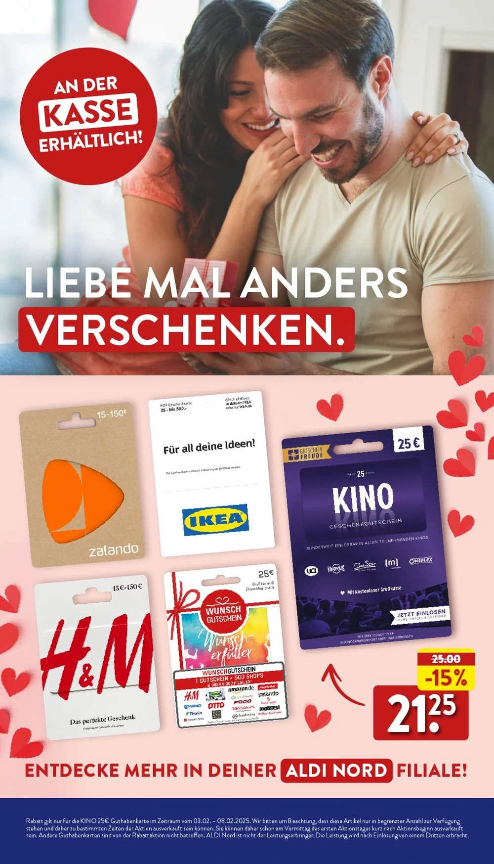 Aldi Nord January 2025 Wöchentliche Angebote, Rabatte, Ermäßigungen und digitale Gutscheine.