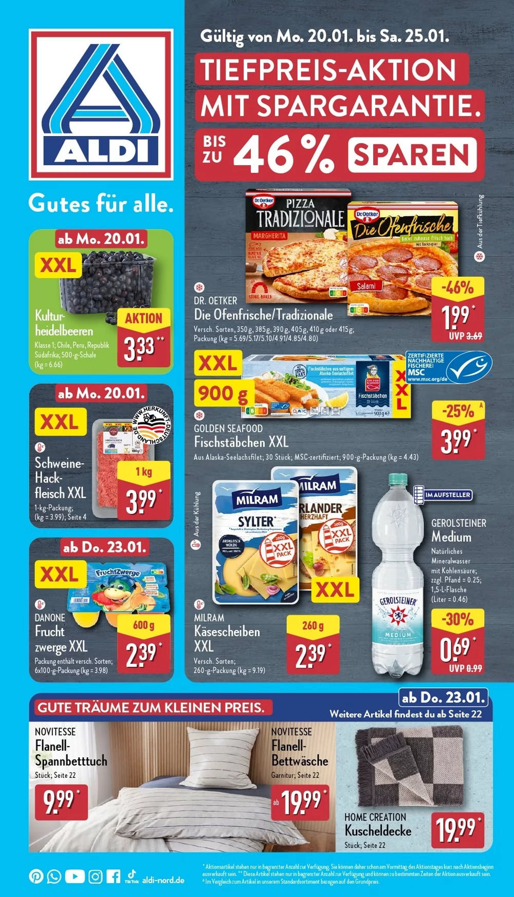 Aldi Nord Prospekt KW04 Angebote und Rabatte