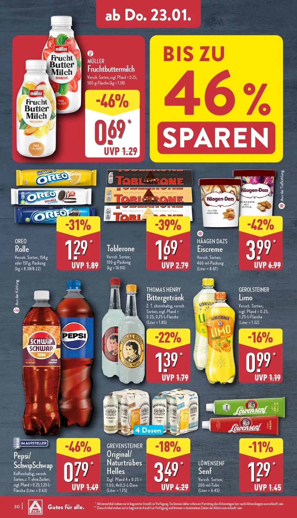 Aldi Nord January 2025 Wöchentliche Angebote, Rabatte, Ermäßigungen und digitale Gutscheine.