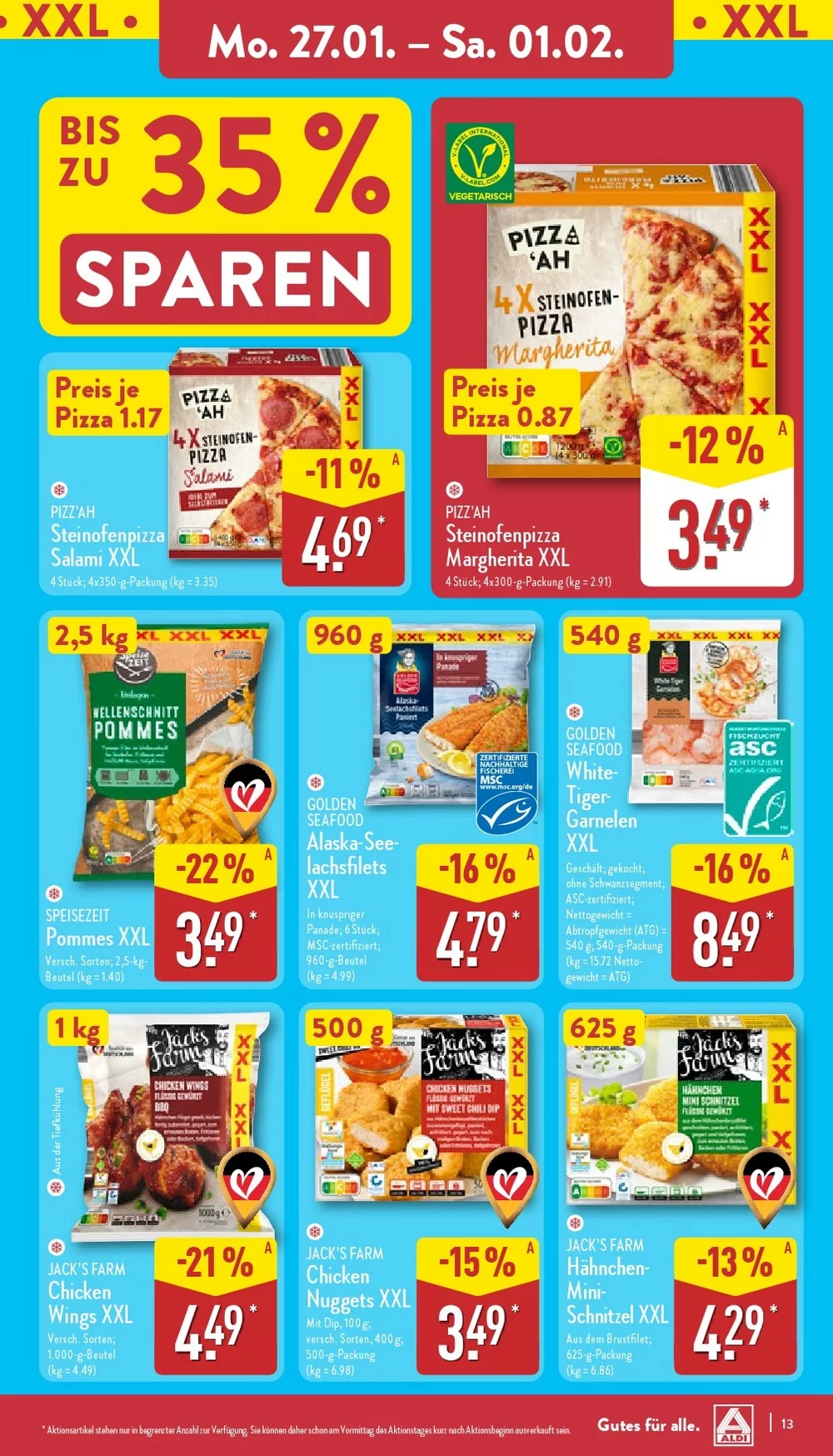 Aldi Nord Prospekt January 2025 Wöchentliche Angebote, Rabatte, Ermäßigungen und digitale Gutscheine.