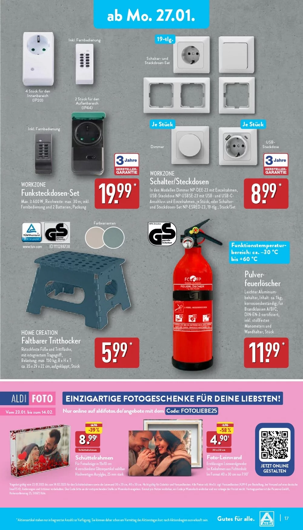 Aldi Nord Prospekt January 2025 Wöchentliche Angebote, Rabatte, Ermäßigungen und digitale Gutscheine.