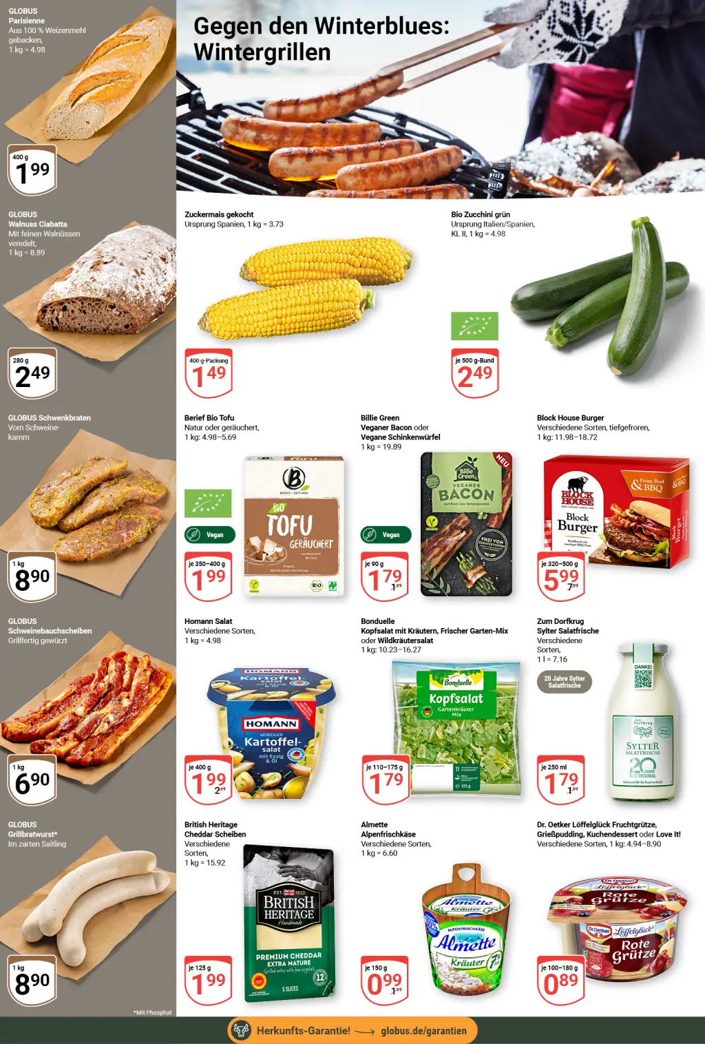 Globus Prospekt January 2025 Wöchentliche Angebote, Rabatte, Ermäßigungen und digitale Gutscheine.
