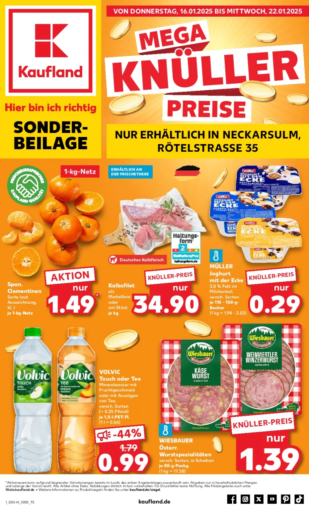 Kaufland Sonder-beilage prospekt KW03