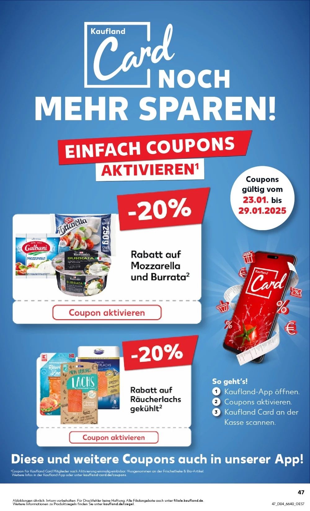 Kaufland Prospekt January 2025 Wöchentliche Angebote, Rabatte, Ermäßigungen und digitale Gutscheine.