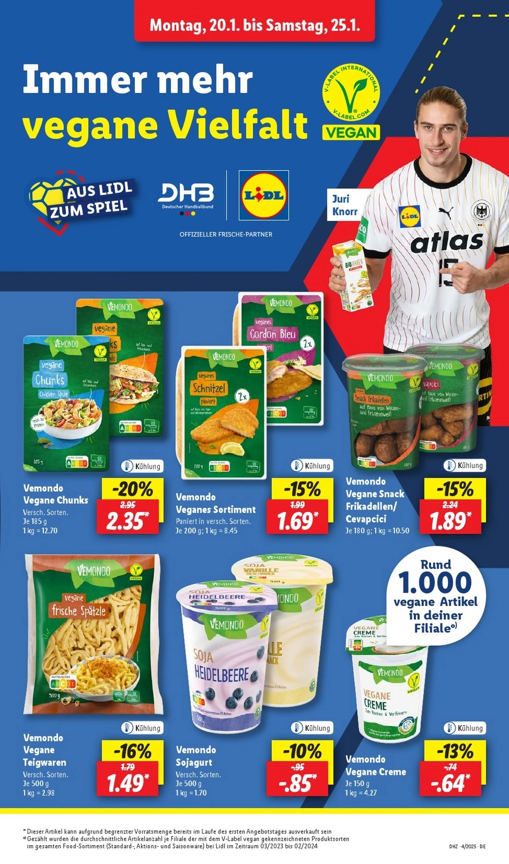 Lidl January 2025 Wöchentliche Angebote, Rabatte, Ermäßigungen und digitale Gutscheine.