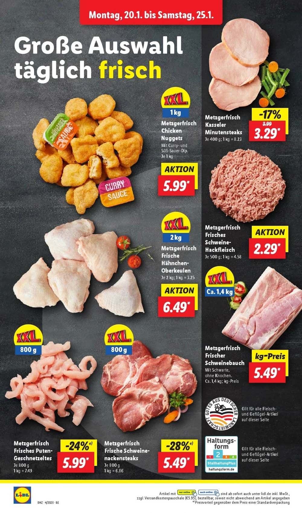 Lidl January 2025 Wöchentliche Angebote, Rabatte, Ermäßigungen und digitale Gutscheine.