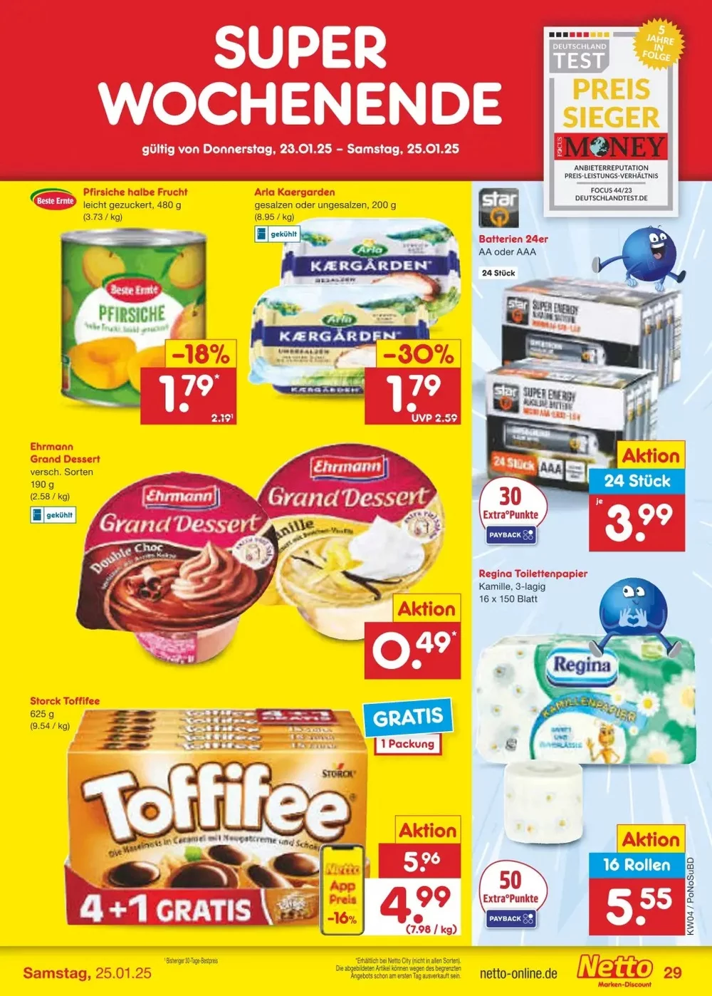 Netto Marken-Discount January 2025 Wöchentliche Angebote, Rabatte, Ermäßigungen und digitale Gutscheine.