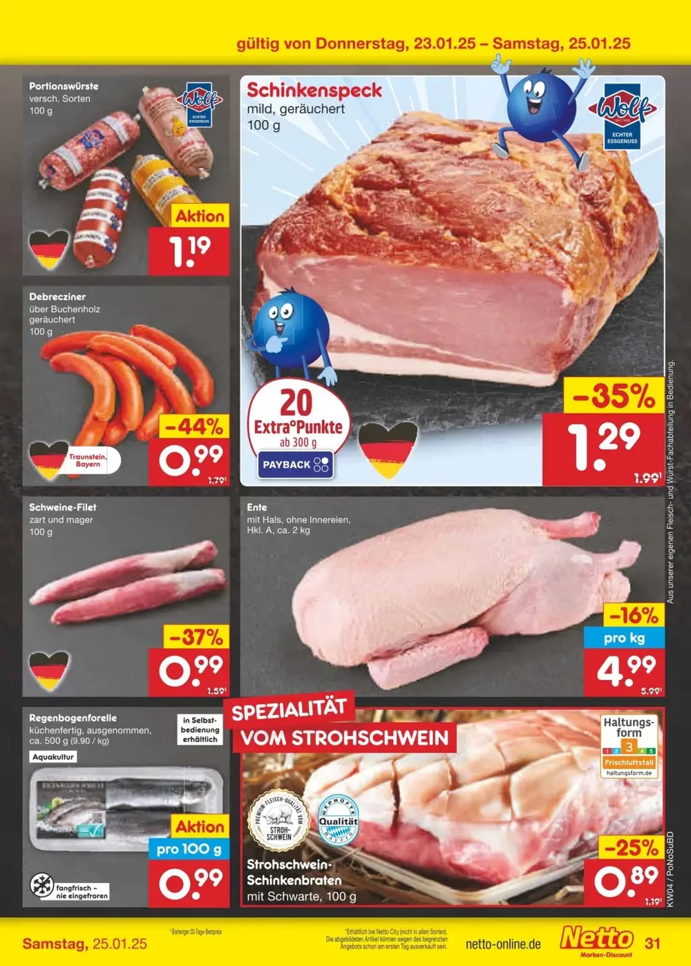 Netto Marken-Discount January 2025 Wöchentliche Angebote, Rabatte, Ermäßigungen und digitale Gutscheine.