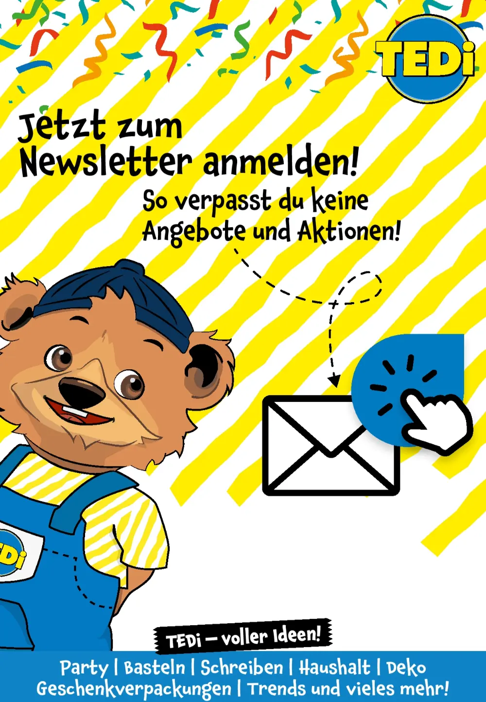 Tedi Prospekt February 2025 Wöchentliche Angebote, Rabatte, Ermäßigungen und digitale Gutscheine.