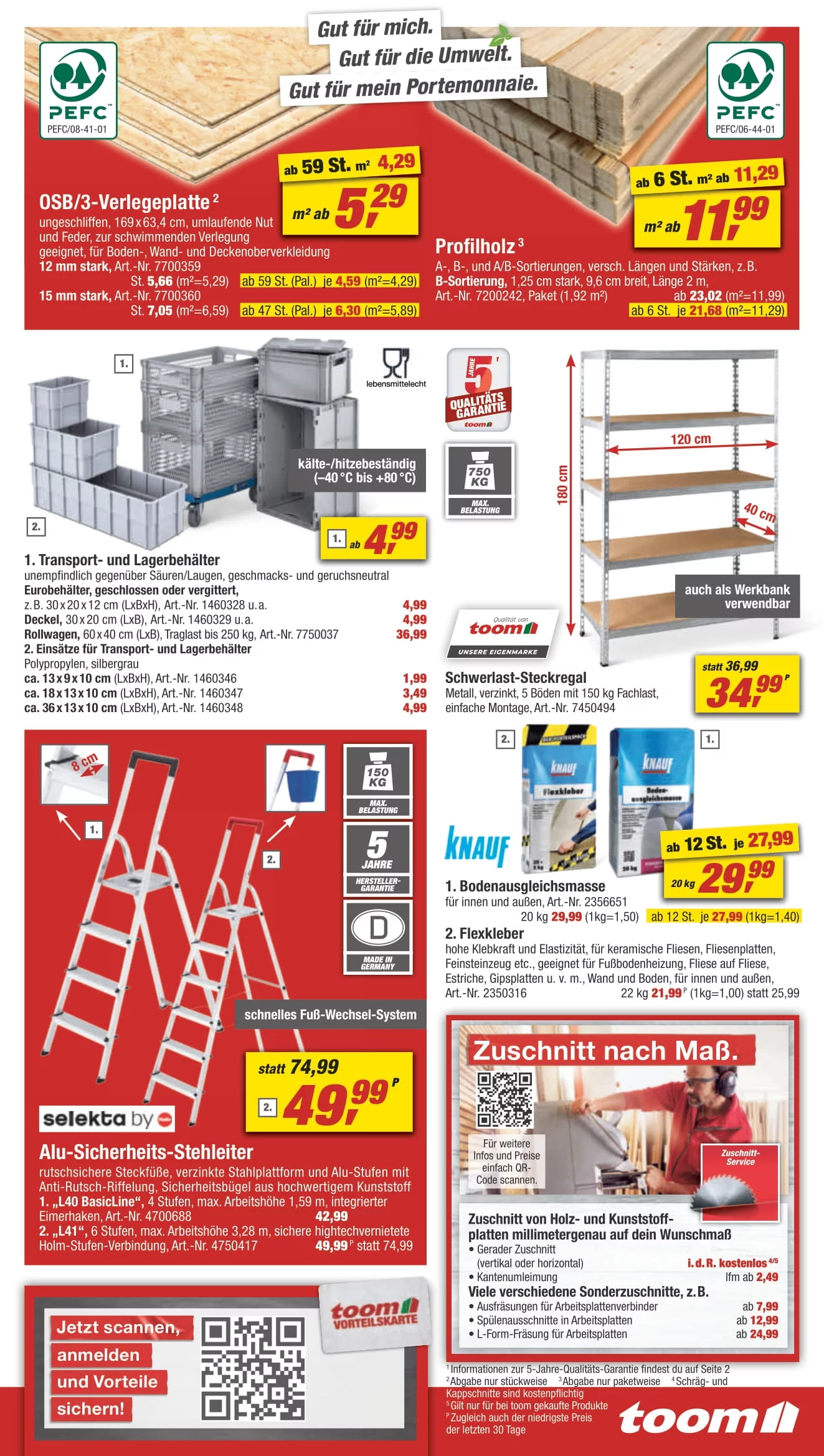 Toom Baumarkt January 2025 Wöchentliche Angebote, Rabatte, Ermäßigungen und digitale Gutscheine.