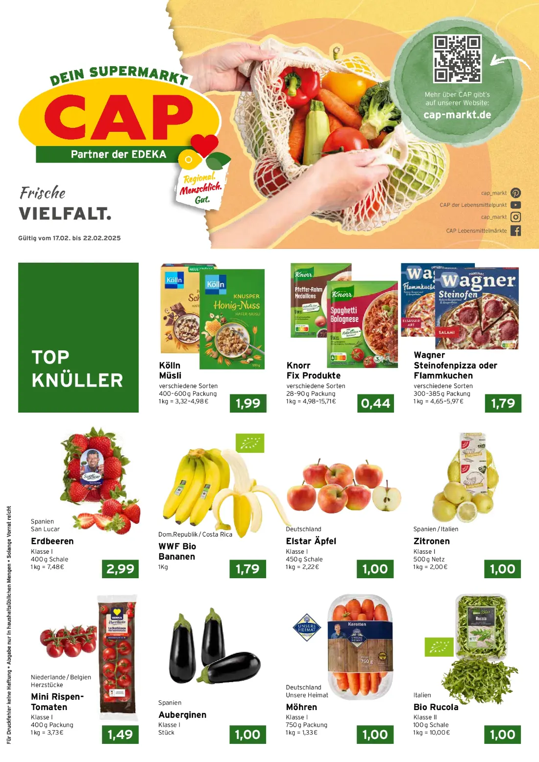 Cap Markt Prospekt KW09 Angebote und Rabatte